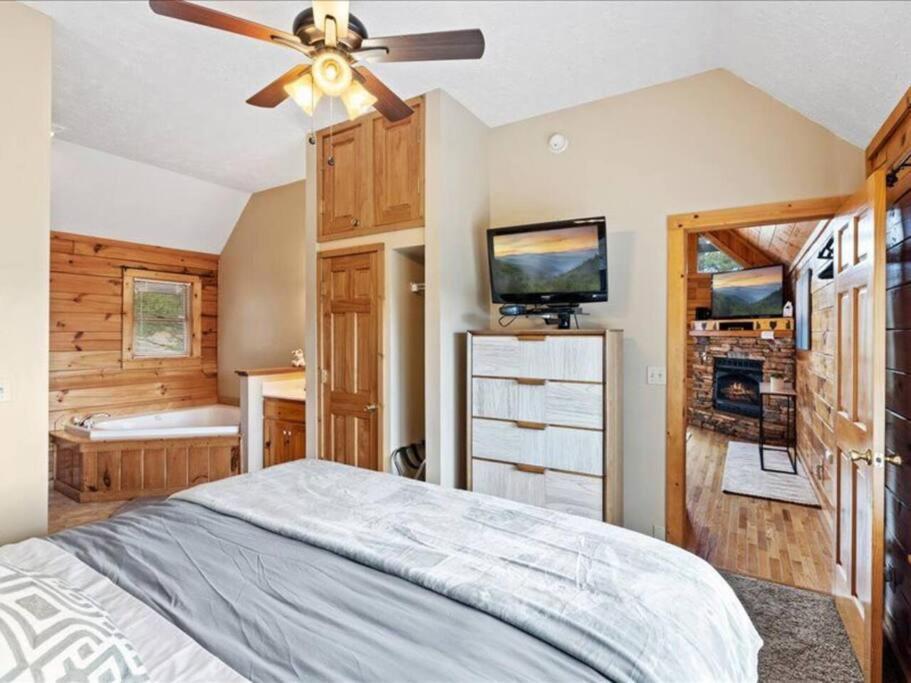 Breathtaking Views Of The Smokies, 3 Mins To Gatlinburg Villa Eksteriør bilde
