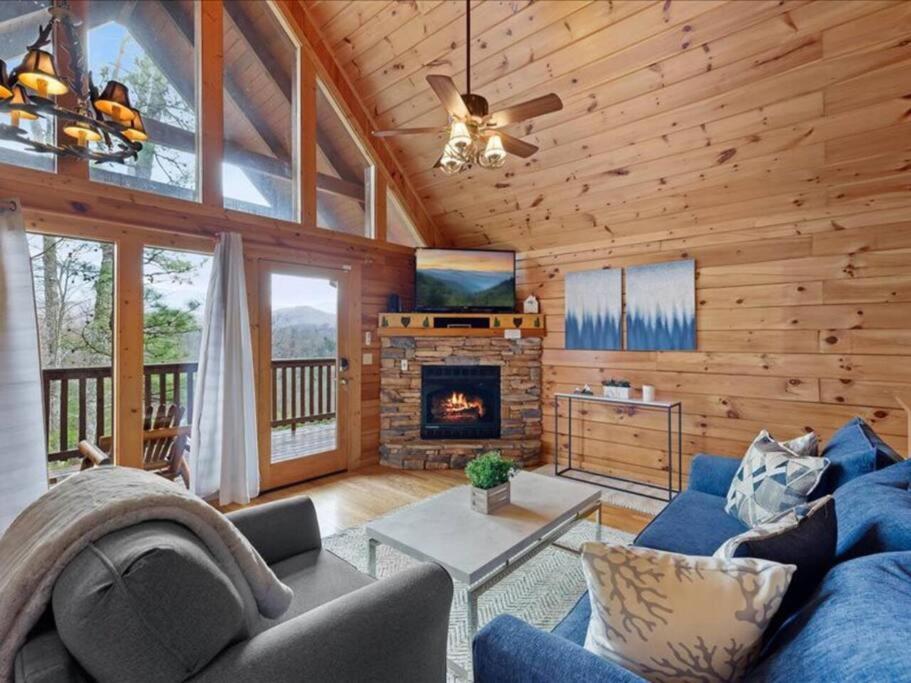 Breathtaking Views Of The Smokies, 3 Mins To Gatlinburg Villa Eksteriør bilde